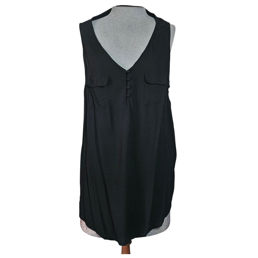 Torrid Black Sleeveless Blouse Size 1XL